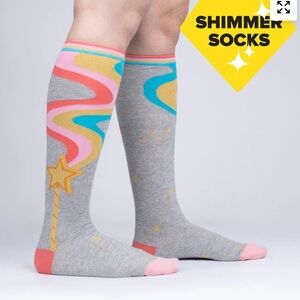 NWT Sock it To Me knee high ‘It’s Magic’ socks